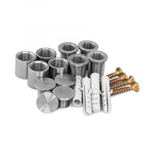 Edelstahlwandhalter-Set